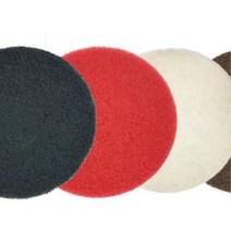 건물복도 오염제거 업소용청소기 40센치 적색패드 5매 바닥 고광택 병원 강당