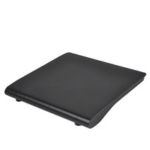 외장형 DVD 레코더 외부 cd dvd 드라이브 케이스 usb 3.0 광학 드라이브 휴대용 슬림 cd rw rom 드라이브 플레이어 버너 라이터 라이터 고속 f, 검은색