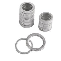 고무와셔 오링 실리콘 구리 스텐 20pcs m6-m26 알루미늄 와셔 가스켓 플랫 금속 와셔 가스켓 플러그 오일 씰링 링 가스켓 패스너 10x14x1mm, 26x32x1.5mm, 23 26x32x1.5mm