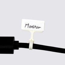 포인트앤엣지 손으로 절개되는 다용도 케이블타이 네임타이