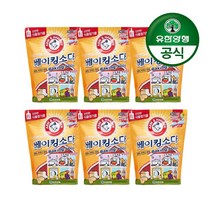 암앤해머 베이킹 소다, 2.1kg, 6개