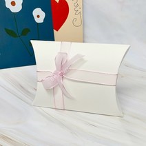 화이트 오목 선물상자 (1개 10개) 포장 박스 케이스, 10개