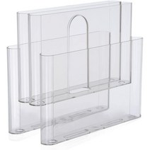 카르텔 매거진 랙 잡지 꽂이 신문 투명 독일 직배송 인테리어 가구 알류미늄 거치대 거실