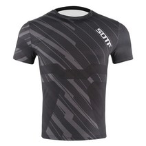 주짓수래쉬가드 도복 sotf men black 기하학 통기성 싸움 boxing mma jerseys 무에타이 셔츠 압축 꽉 rashguard jiu jitsu