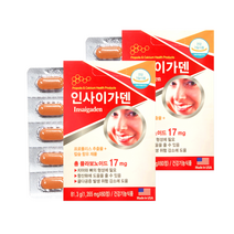 약국정품 치아 뼈 영양제 프로폴리스 칼슘 지메이스 리소짐 복합 인사이가덴 4개월분, 60정, 2개