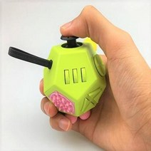 아트박스/갓샵 정12면체 스트레스해소 피젯큐브 2세대 키덜트 장난감, 화이트