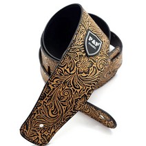 악기 도구 P amp 가죽 기타 스트랩 2.5 인치 조정 가능한 벨트 베이스 음악 취미 악세사리, [02] yellow