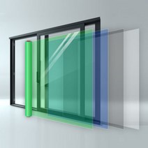 창문 단열 필름 시선 차단 썬팅 베란다 아파트 사무실 방한 방풍 괴물 무점착 5M 10M, 실버그레이