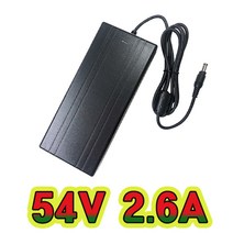 순흥전기 어댑터 54V 2.6A 접지형 어댑터 DC 54V 2600mA SMPS PoE CCTV용 충전용 사용불가, 54V 2.6A 어댑터+전원선코드