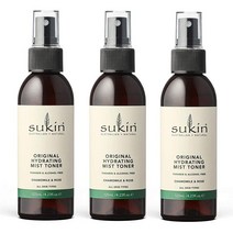 수킨 호주 Sukin Mist Toner 오리지널 하이드레이팅 페이스 미스트 토너 250ml 3팩