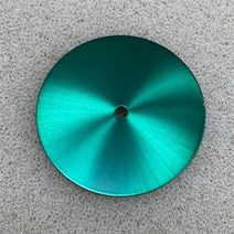 저스트포 NH35/NH36/ 4R/ 7S 용 날짜 창 28.5mm 썬 레이 다이얼 플레이트 3/3/8/4 o39clock 케이스 빈 구리 시계, [04] Green No Calendar