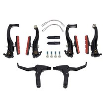 자전거 브레이크 키트 MTB 하이브리드를 타는 도시 자전거를 위한 튼튼한 자전거 V 브레이크 세트, 다중, 알루미늄 합금, 스타일 A