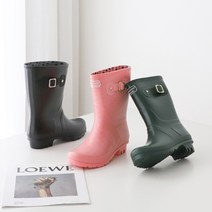 락피쉬 스타일 레인부츠 명품 여성 부츠 패션장화