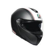 AGV 헬멧 SPORT MODULAR COVER MATT GUNMETAL/WHITE, L