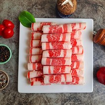 미국산 초이스급 두꺼운 앏은 우삼겹 500g, 2kg, 앏은우삼겹 2mm, 1개