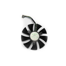 CPU 쿨러 공랭 인텔 AMD 85mm GA91A2H DC 12V 0.35A 4 핀 RX 560 쿨러 팬 POWERCOLOR Radeon 레드 드래곤, 한개옵션0