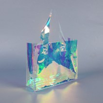 [마켓영] 홀로그램 비치백 PVC 투명백 기프트백 선물용 답례품