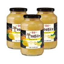 꽃샘 꿀레몬차 1kg, 1세트
