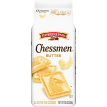 [미국 직배송]페퍼리지 팜 밀라노 체스맨 버터 쿠키 170g Pepperidge Farm Chessmen Butter Cookies