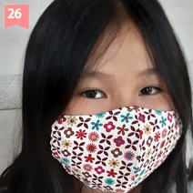 미세먼지 필터교체형 필터교환형 순면 마스크 대형사이즈(L용)-청소년 성인, 26번