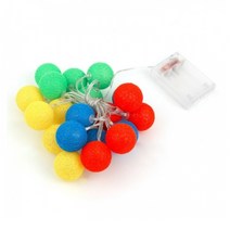 감성 캠핑 전구 조명줄 오핑 커튼볼 스트링라이트, 단품