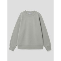 [에잇세컨즈] 카키 베이직 기모 스웨트 셔츠 (422X41LYFH) (422X41LYFH)