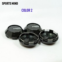 휠캡 4개/몫 68MM 10 색 자동차 휠 센터 캡 ADVAN 레이싱 Advanti 엠 블 럼 로고 스타일링 액세서리, 02 COLOR 2, 02 COLOR 2