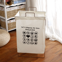 쓰레기분리수거함 41L 대용량 분리형쓰레기통, 크림