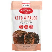 Miss Jones Baking Co Keto & Paleo 초콜릿 머핀 컵케이크 믹스 300g(10.57oz)