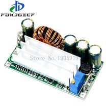 변환기 dc자동 스텝 업 다운 DC 전원 공급 장치 AT30 컨버터 벅 부스트 모듈 교체 XL6009 4-30V ~ 0.5-30V, 한개옵션0
