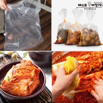 투명 비닐봉투 대형 고추비닐 김장용 비닐 봉지, 김장봉투90호(5매)