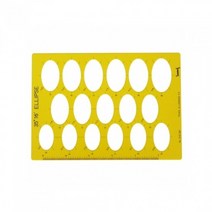 산키스 템플레이트 NO.612 대형타원형, 없음