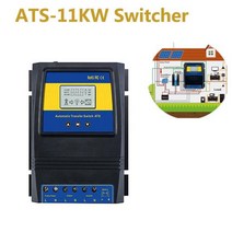 태양열설치 가정용 태양광 아파트 베란다 설치 ATS11KW 12V 24V 48V 스마트 스위처 LCD 듀얼 전원 공급 장치 자동 역방향 UPS 작업