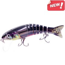 베이스트랩4.33 인치 17.3G 인공 움직이는 태클 하드 플라스틱 싱킹 스윔 베이트 낚시 루어 베이스 파이크, 06 CC53-170-1