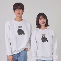 키밍 요크셔 테리어 그래픽 맨투맨 후드티