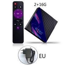H96 미니 V8 RK3228A 8 기가 바이트 16 기가 바이트 스마트 TV 박스 지원 1080p 와이파이 4K BT 유튜브 미디어 플레이어 쿼드 코어, EU-2_4