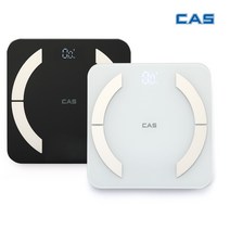 [어플/특허]스마트 블루투스 가정용 인바디 체지방 몸무게 체중계 측정기, CAS 인바디체중계_블랙