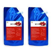오붐 딸기 리플잼 1kg 2개세트