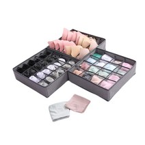 마켓피아 양말 속옷 수납정리함 3세트, 07 라이트 그레이 세트