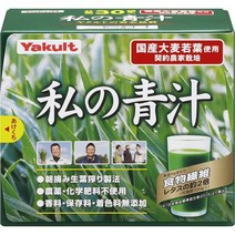 일본 Yakult 야쿠르트 녹즙 그린 녹색 야채 건강 주스 파우더 가루 4g 30개입