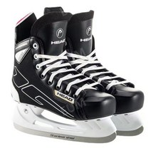 아이스하키 스케이트 레슨 아이스링크 강습 용품 가죽 헤드 정품 아토미컬, 41, 블랙