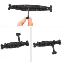 한옥창살 문고리 잠금장치 자물쇠 한옥문짝 주물 빗장 소 95mm