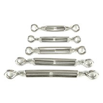 턴버클 스텐 연결고리 원고턴버클 서스 짜개턴버클 단조턴버클 와이어로프 텐션 장력조절 턴바클 M4, 1개