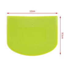라운드 플라스틱 반죽 피자 커터 15x10cm 페이스트리 슬라이서 블레이드 선물 빵 스크레이퍼 주방 도구, 한개옵션1, 14 GN