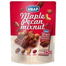 HBAF 메이플피칸믹스넛 750g(30g x 25입) TD, 1개