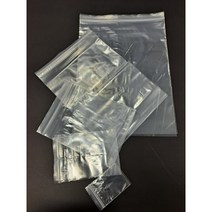 PE지퍼백 다용도 포장팩 지퍼폴리백 [8X8.5+1.5] 100장, 지퍼백