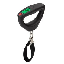 WEIHENG 휴대용 여행 캐리어 택배 낚시 저울 디지털 손 저울 최대 50키로, 스트랩형