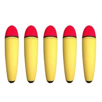 5pcs 휴대용 부력 EVA 폼 낚시 플로트 플로트 LED 인라인 버버 고양이 물고기 파이크 캠핑 낚시 장비, 60g