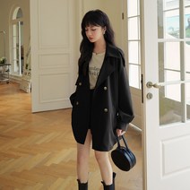 추천 롱트렌치코트 오버핏 캐쥬얼 2컬러 싱글 클레식 미니멀 베이직 A라인 슬림핏