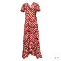 497044 여성 데일리 원피스 봄 여름 발리 비치 스커트 슬림 피트 여행 롱 드레스 붉은 해변 휴가 산야 의류 불멸